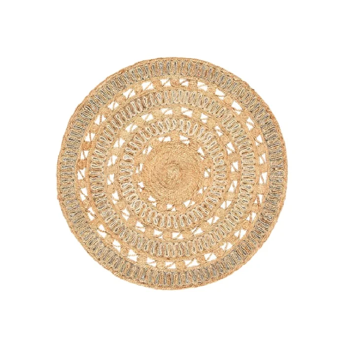 Factory Directly Sales Hot Selling 100% Jute Cotton floor Mat With Customized Color And Size From Bangladesh