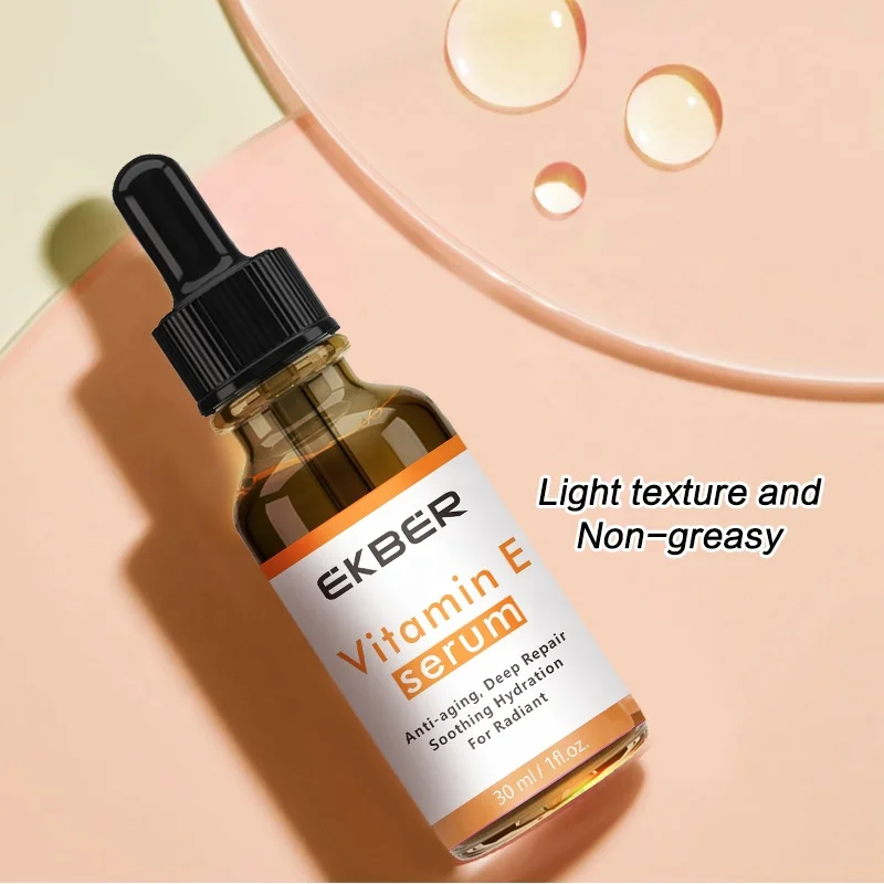 Firming Vitamin E Serum Private Label  Hydrating retinol Anti-aging Moisturizing Vitamin C Vitamin E Face Serum