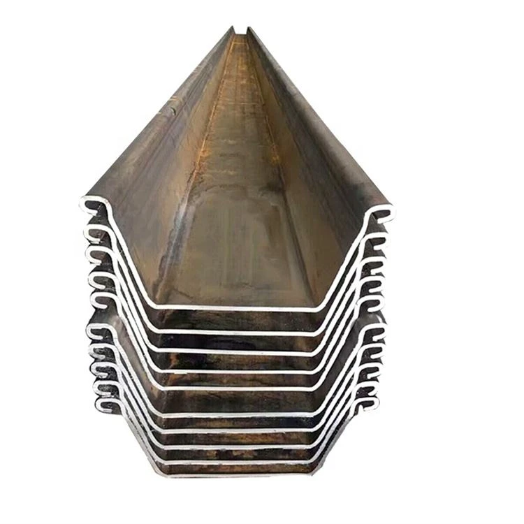 steel sheet pile price type 2 Q235B SY295  sheet steel pile