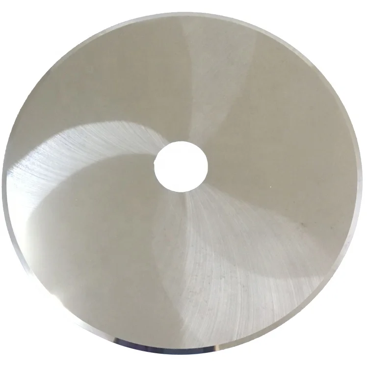 China tungsten carbide circular tobacco blade cigarette filter round cutting blade for tobacco industry