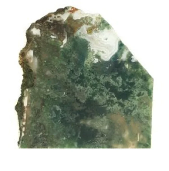 natural stone slab Moss agate stone tiles Slab healing crystal Gemstone Decoration Wall Panel home decoration Tile