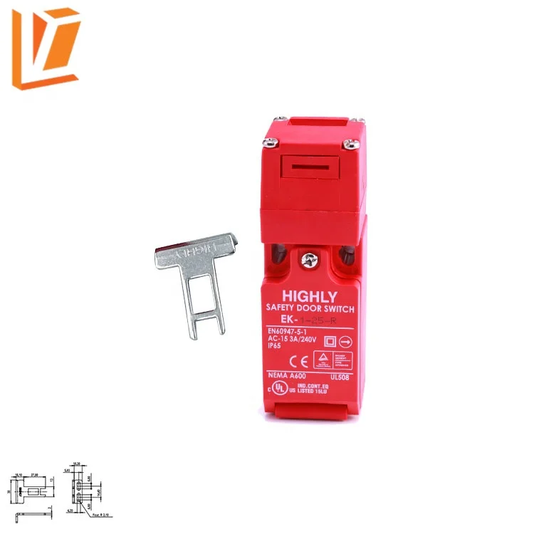 EK-1-45-R Right angle door limit switch for passenger hoist parts