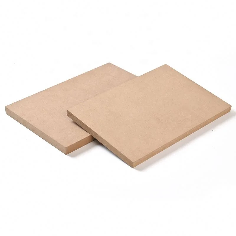 Raw mdf plain mdf mixed poplar pine wood fibre panel 1220x2440mm 12mm 15mm 18mm high density