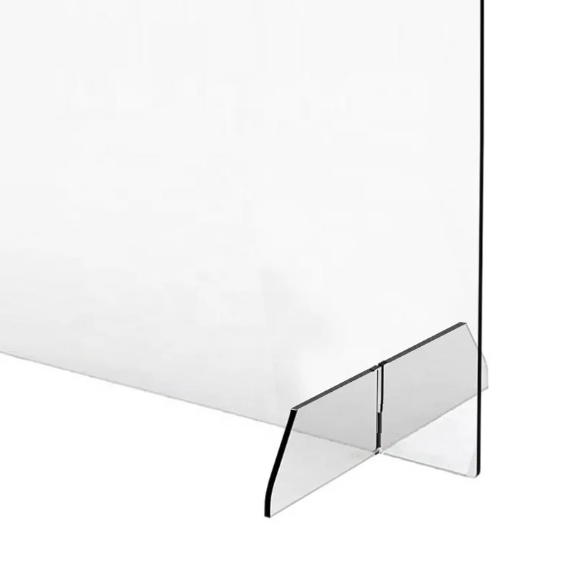 Домашний акриловый экран на заказ Барьерная защита разделитель для стола стеллажи дисплея