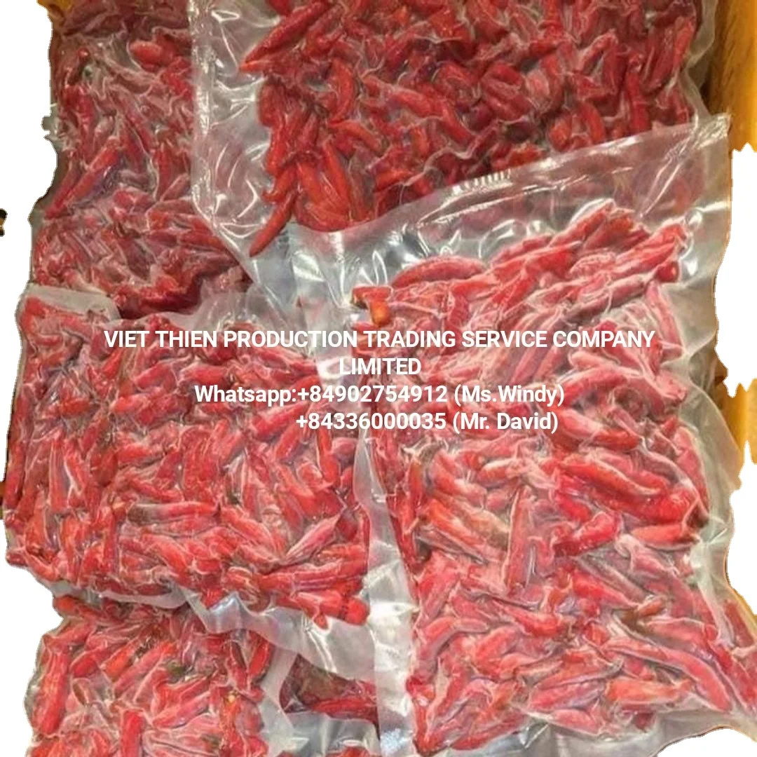 In binh dinh vietnam and available in bulk and wholesale price and best quality and hot spicy and used as spices chili frozen