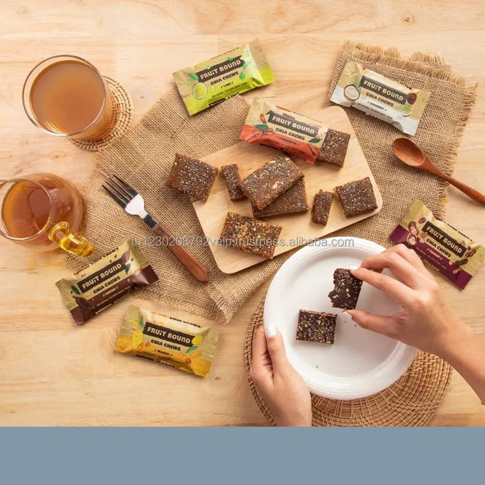 Fruit Bound Protein Bar Delicious Sugar Free Treats 40 grams  For Health Conscious People 6 Flavors New Style