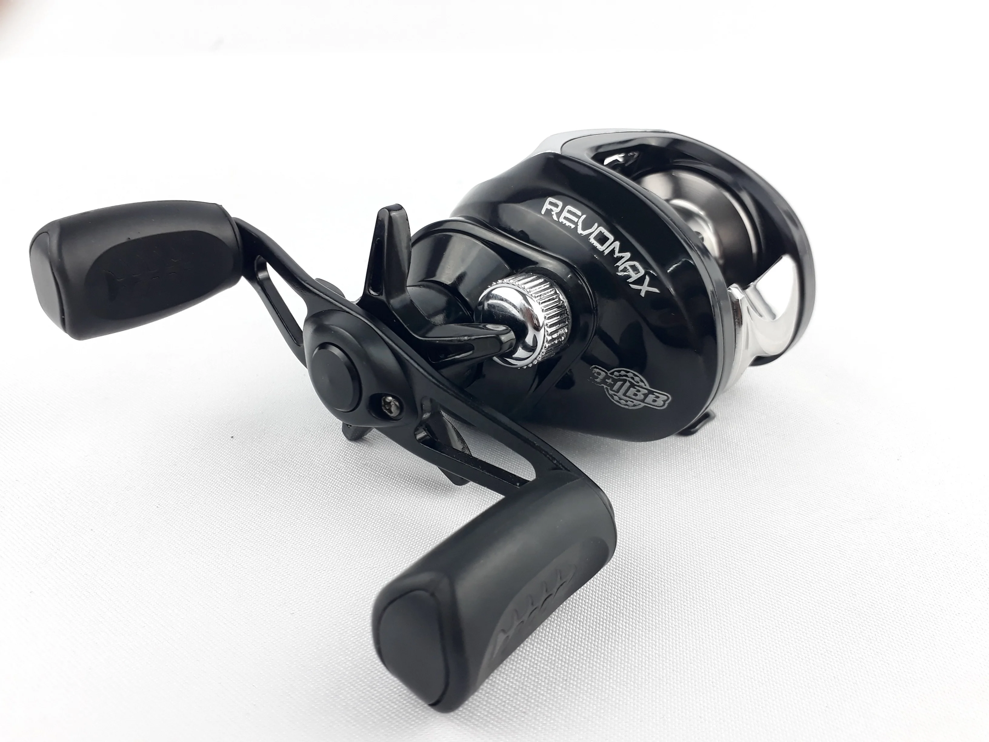 9+1BB Baitcasting Reels High Speed 7.0:1 Carbon Drag 8KG Casting Fishing Reel (BANDIT REVOMAX 2020) - Left Hand