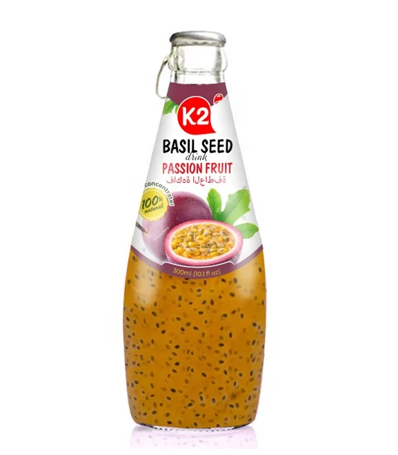 330ml Basil Seed Lychee Juice Drink Good Price For Export Fresh Beverage Hot Brand Manufacturer Best Selling Chia Drink