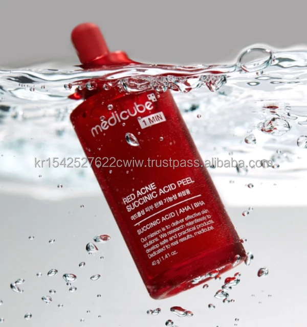 KOREAN COSMETICS Medicube Red Acne Succinic Acid Peel 50ml deep cleansing pore tightening acne control pimple control