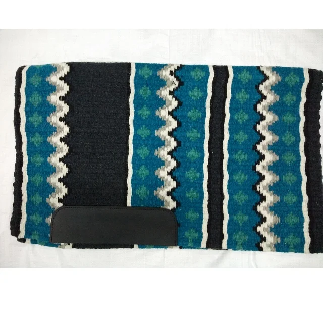Western contour saddle blanket
