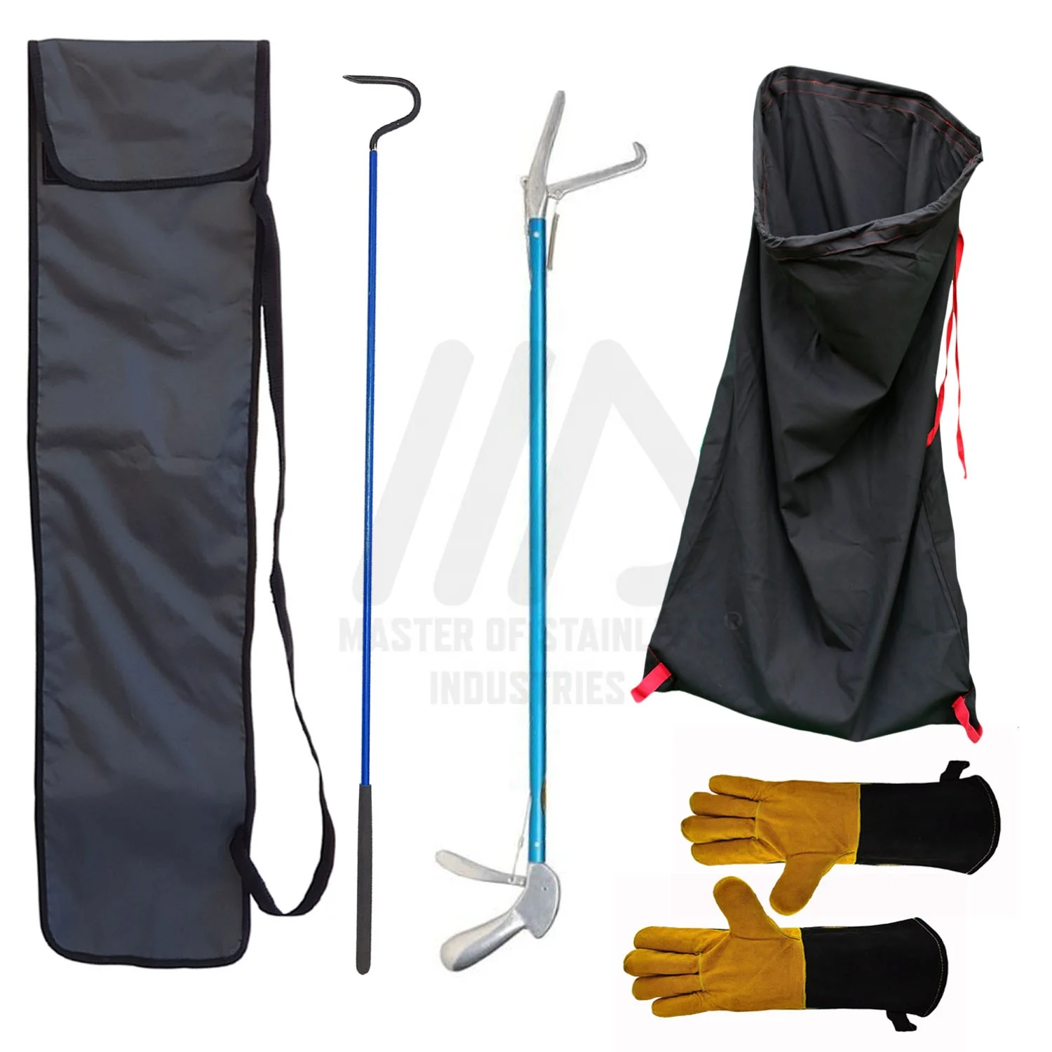 25% Off Sale Offer for Reptile Supplies Snake Handling tool kit Forest equipment herp tools snake catching kit 5 pcs Outdoor CE