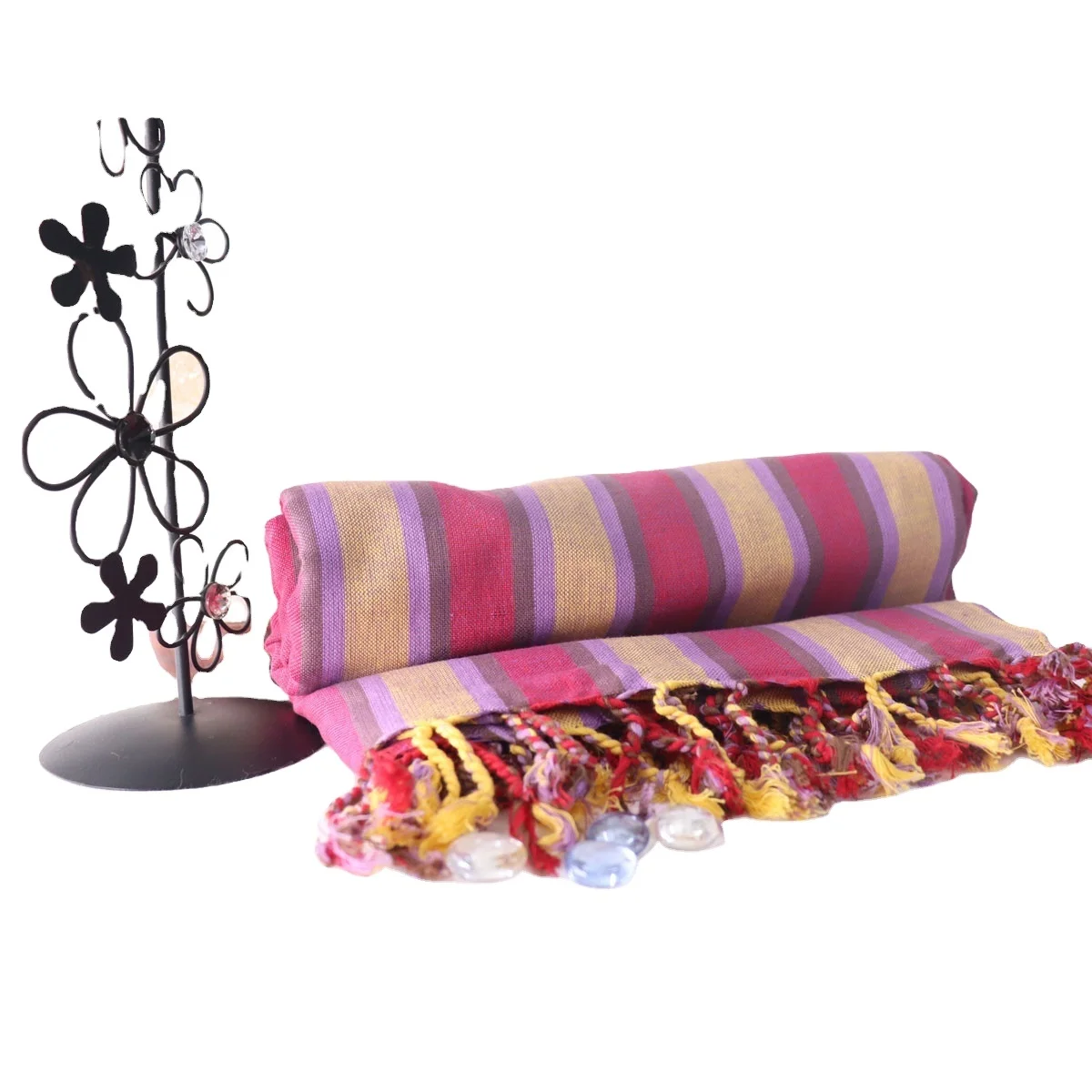 100% OEM Beach Towels 100% Terry Cotton Kikoy Beach Towels Quick Dry Towels for Wholesale Marketing..