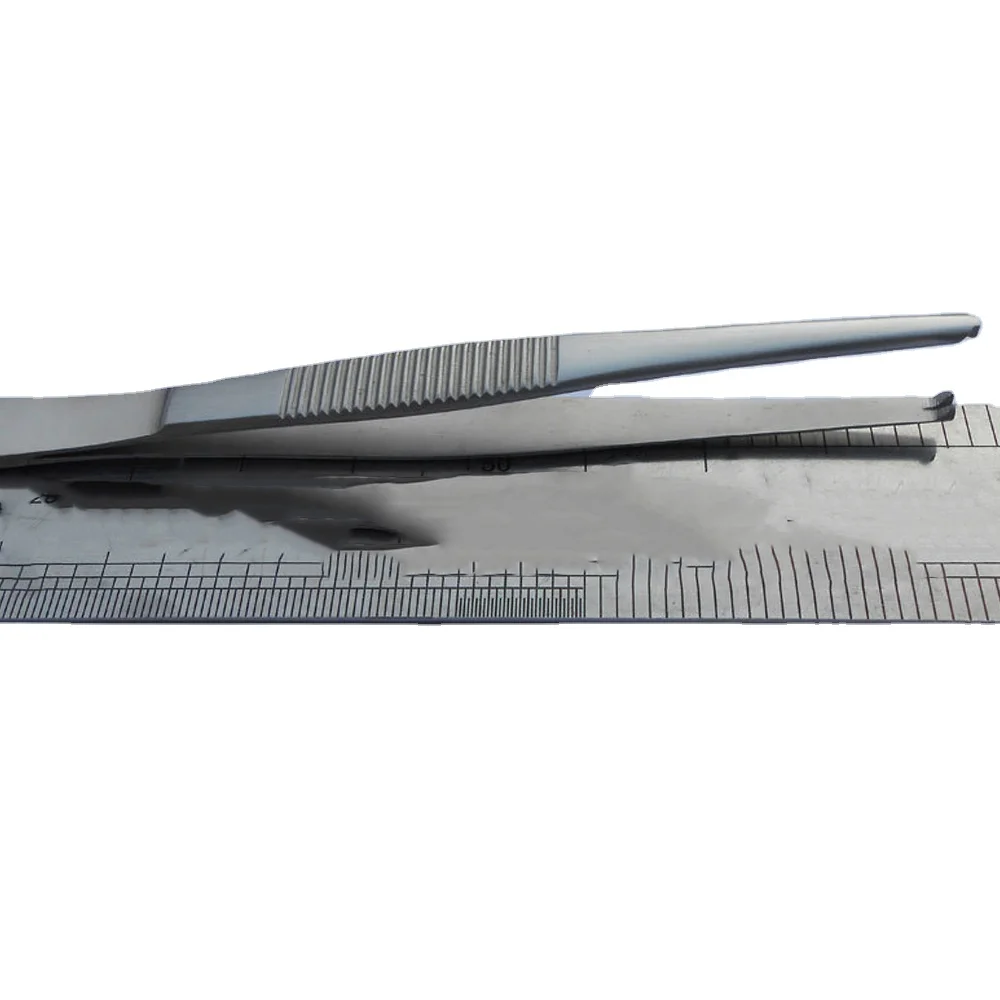 Медицинские пинцеты прямые хирургические