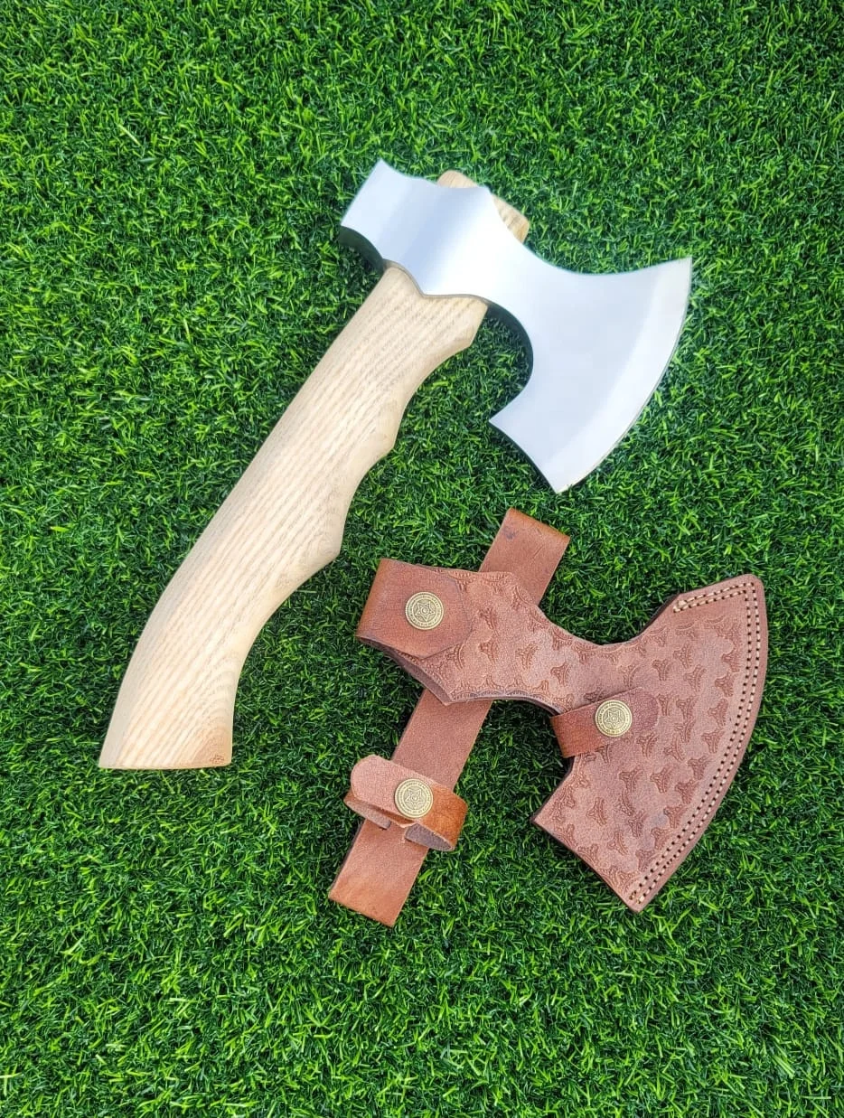 Wholesale Quality Handmade High Carbon Steel Axe Head Viking Axe Hatchet Axes Hatchets Carbon Steel tomahawk NKE 982602