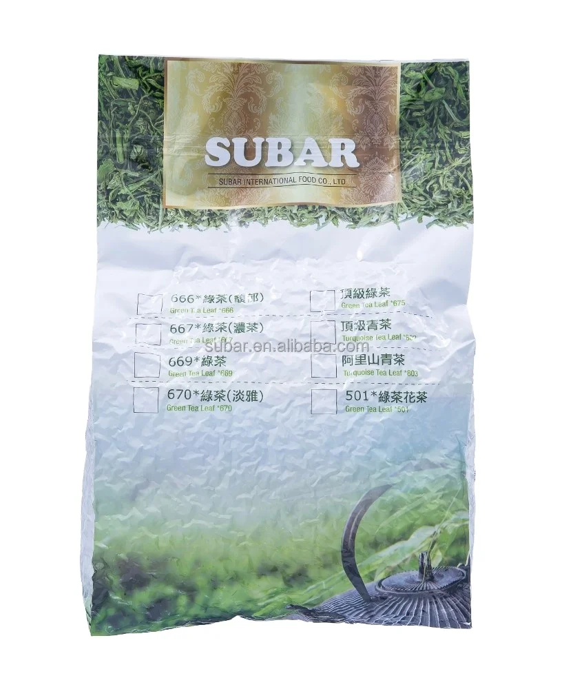 (666) жасминовый зеленый чайный