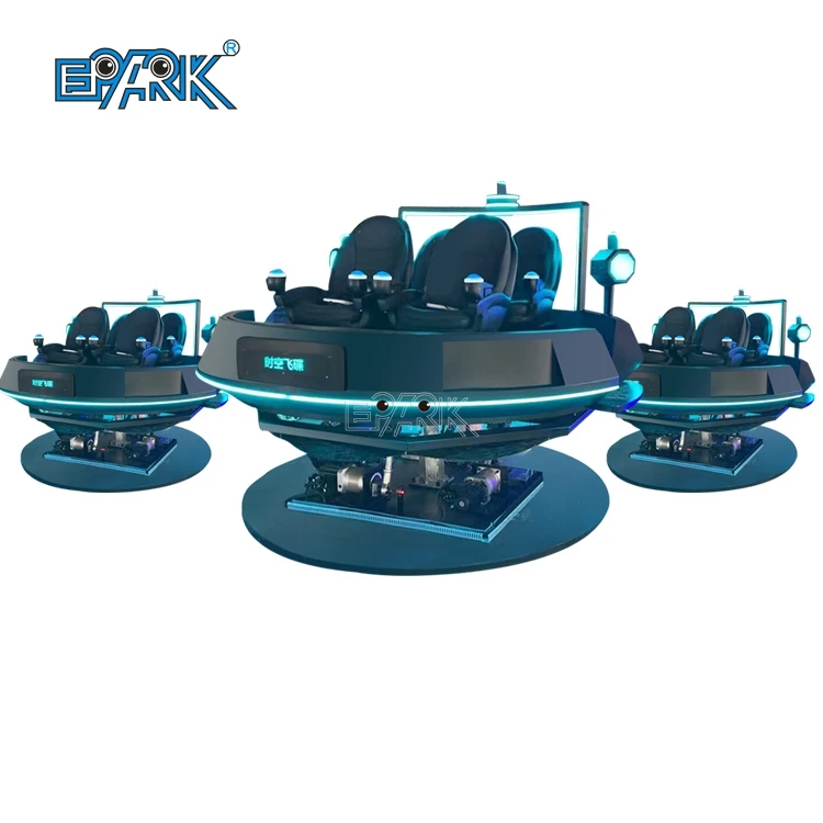 2022 Earn Money 6 Dof Motion Platform Flying Vr 9d Cinema Machine 9d Virtual Reality 9d 4 Seats