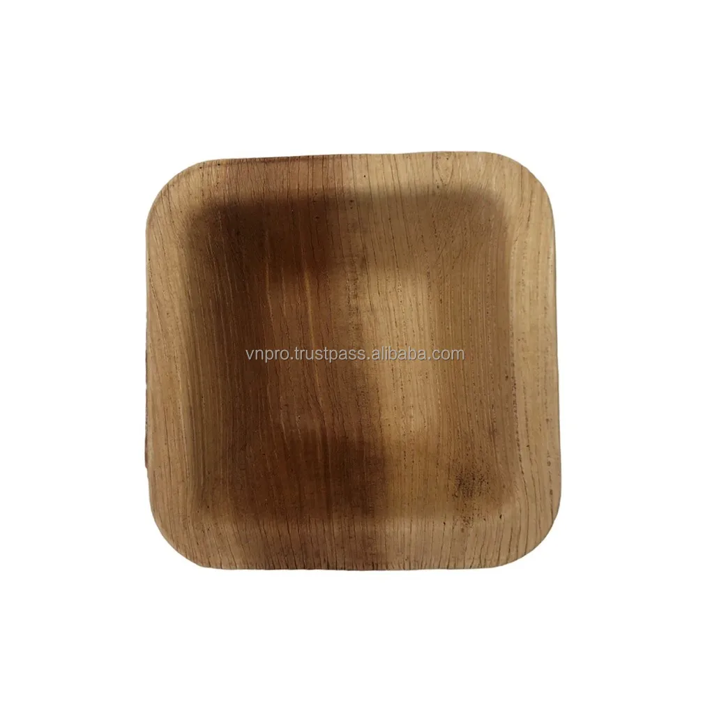 Vietnam Hot Product Amazon Premium Quality Disposable Bio-Degradable Areca Palm Leaf Sheath Plates and Bowls