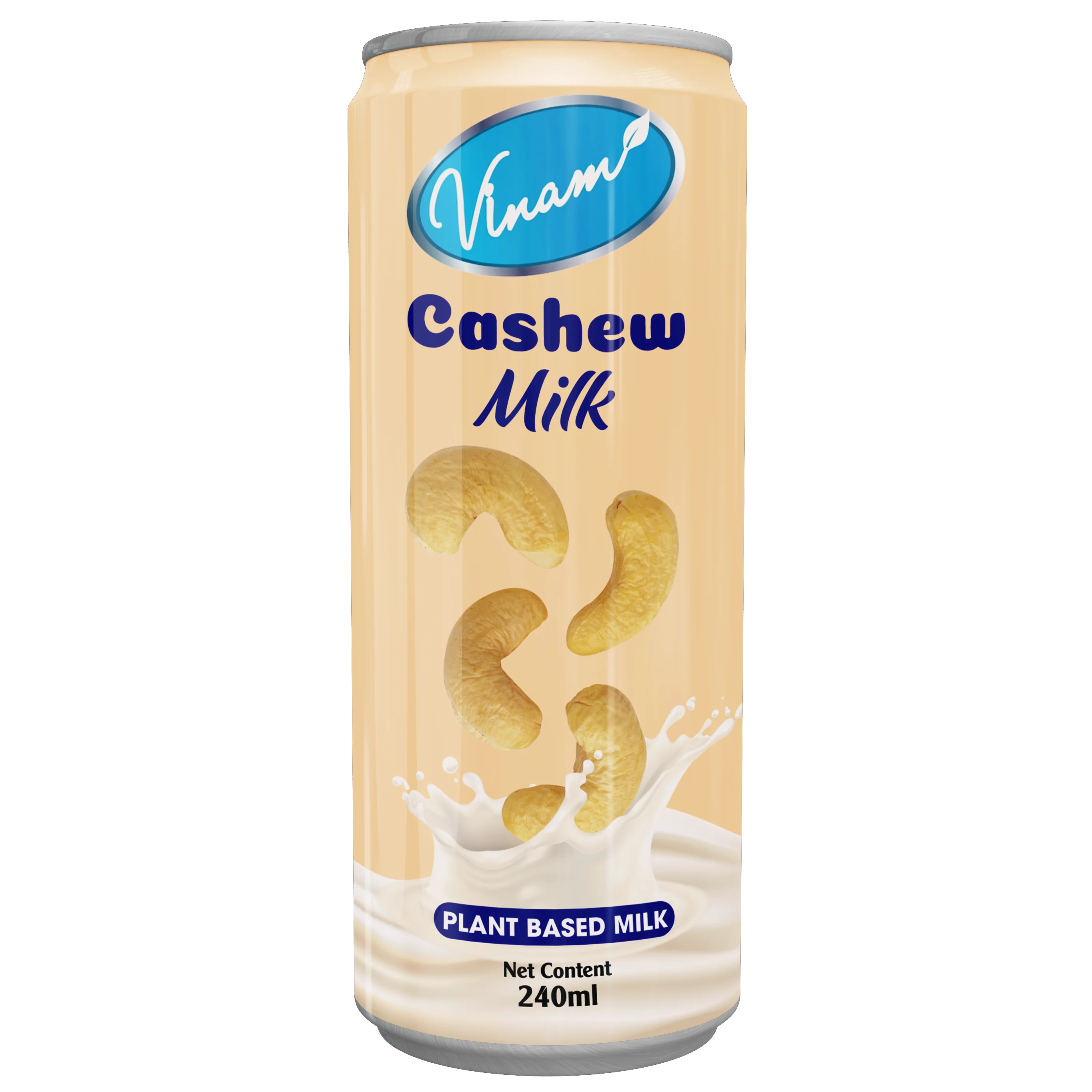 OEM Private Label Service Fresh Cashew Nut Milk Drink Canned 250ml/330ml for wholesale export sale in bulk