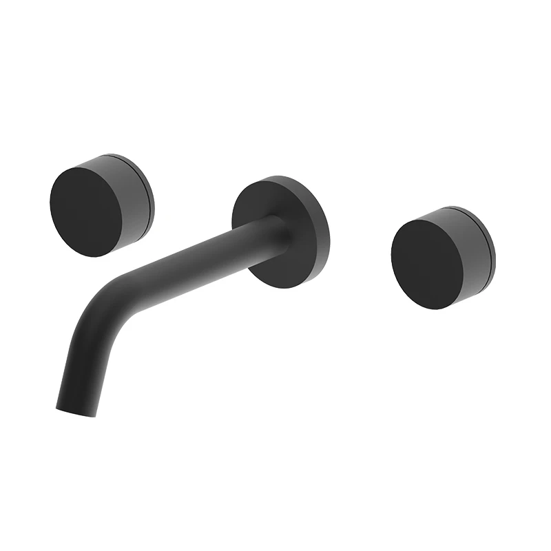 Australia Lavish Watermark Bathroom Tapware Solid Brass Brushed Copper  Wall Dual Handle Basin Faucet Tap