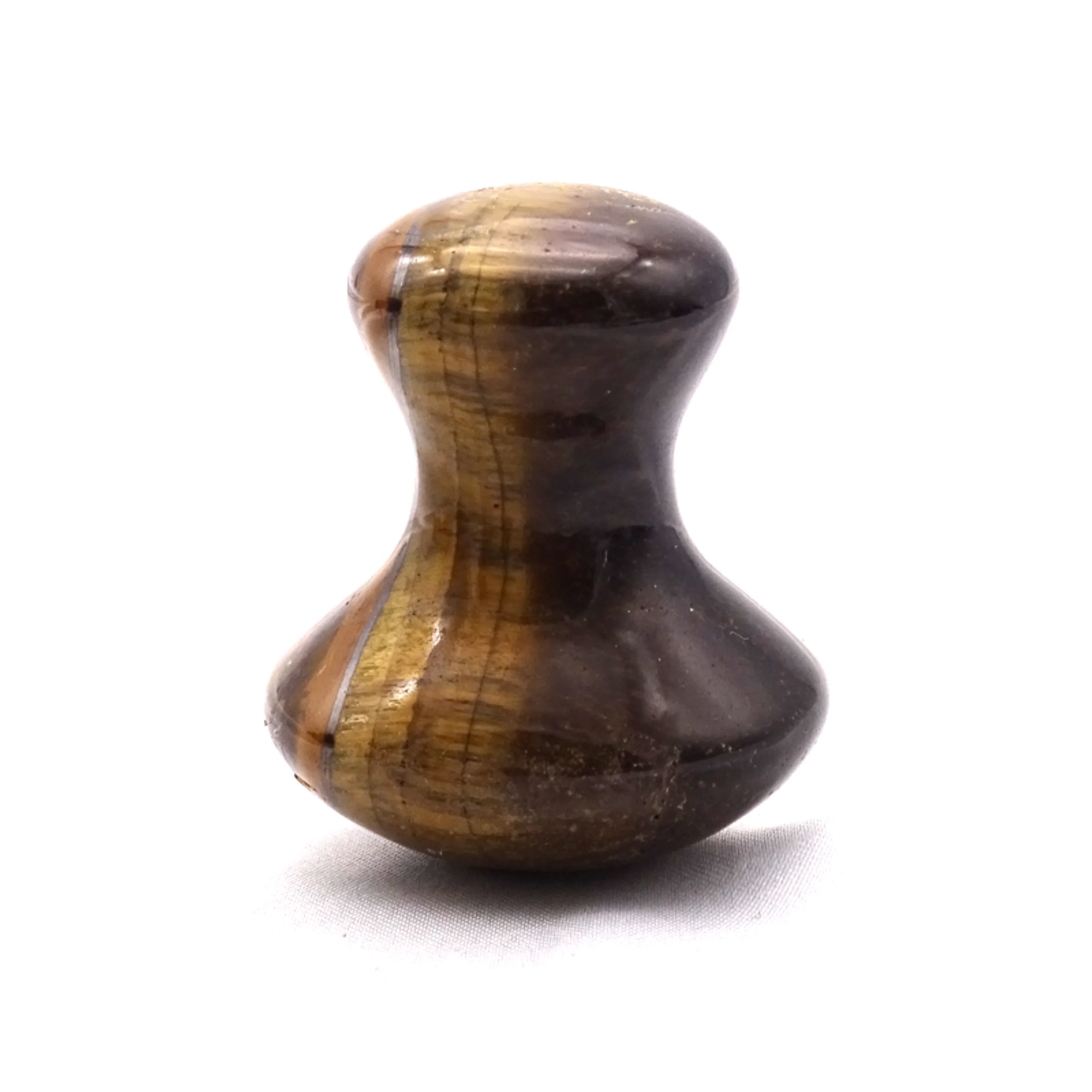 Natural Gemstone Tiger Eye Guasha Mushroom Facial Massager Kit Mushroom Shaped Jade Guasha Massage Set Face Massage