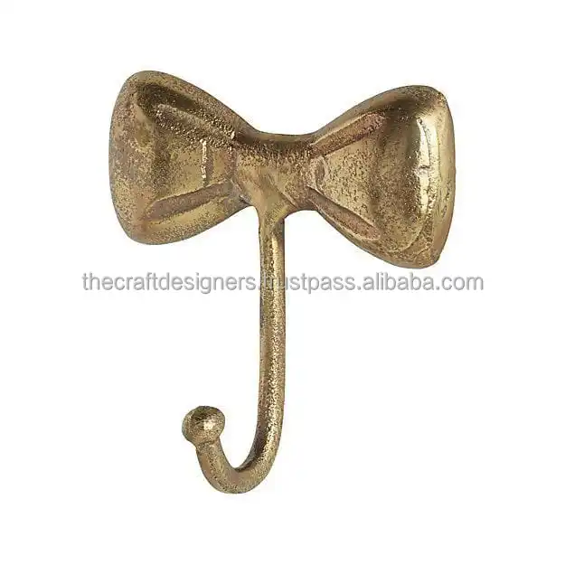 Casted Gold Butterfly Hook hot selling cupboard Shelve door mount Coat hoot Special Dresser Holder Wall Hooks Hot selling