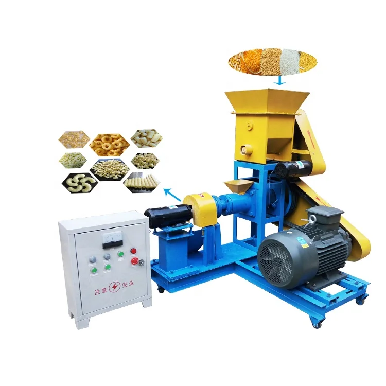 Twin Screw Puff Snack Food Machine Stick Shape Puff Corn Snacks Machine Hot Custard Puff Machine