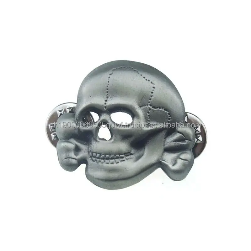 
Factory WWII German Elite Officer Wool Hat Officer Visor Cap Silver Cord Black Size 59 