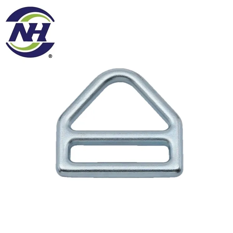 Steel oval buckle titanium stainless split d ring