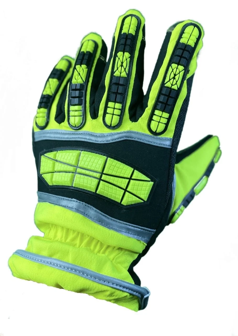 High Visibility Dexterity Work Gloves for Men Safety Mechanic Construction Industrial Work gloves