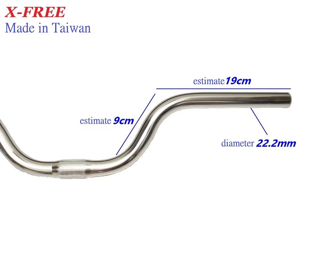 X-FREE Made in Taiwan Aluminum alloy handlebar Made in Taiwan Aluminum alloy hand bar B41-24