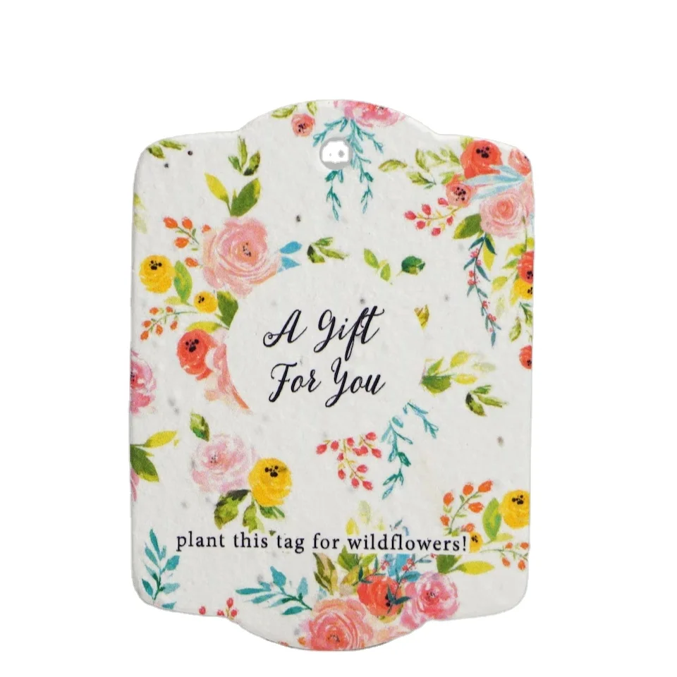 Export Quality Handmade Special Germinate Paper Tags Multi Color USA Fashion Industry Grow Tags