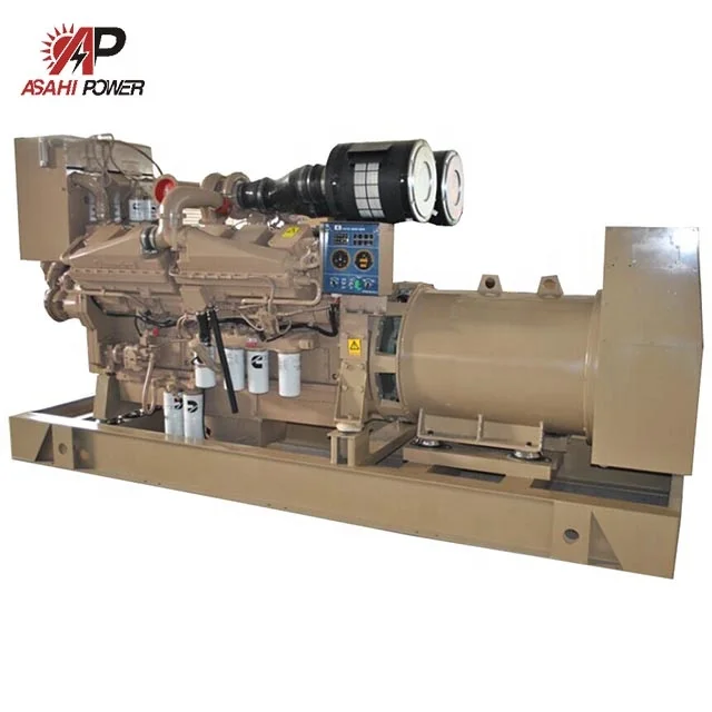 Prime 1000kVA 800kW KTA38-DM Marine Diesel Generator for Cummins