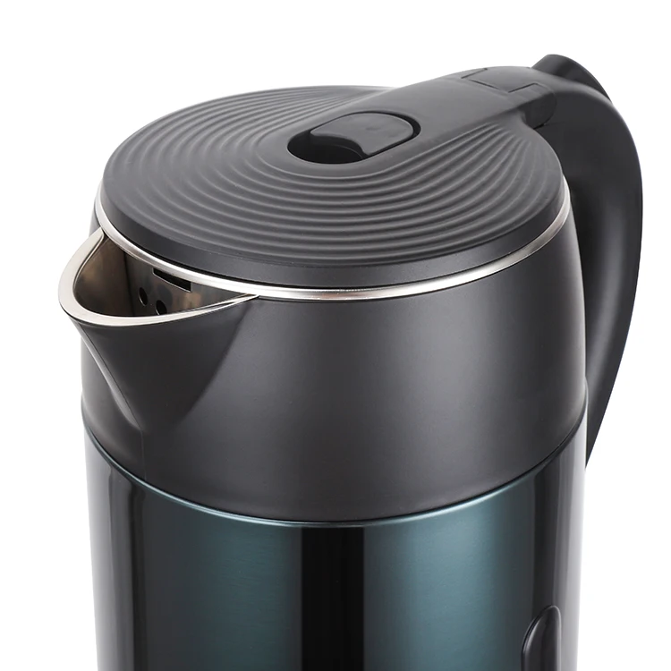 2.0L Double Wall Electric Kettle Stainless Steel 360 Degree Boil Water Boiling Electrical Cordless Coffee Household Water Boiler