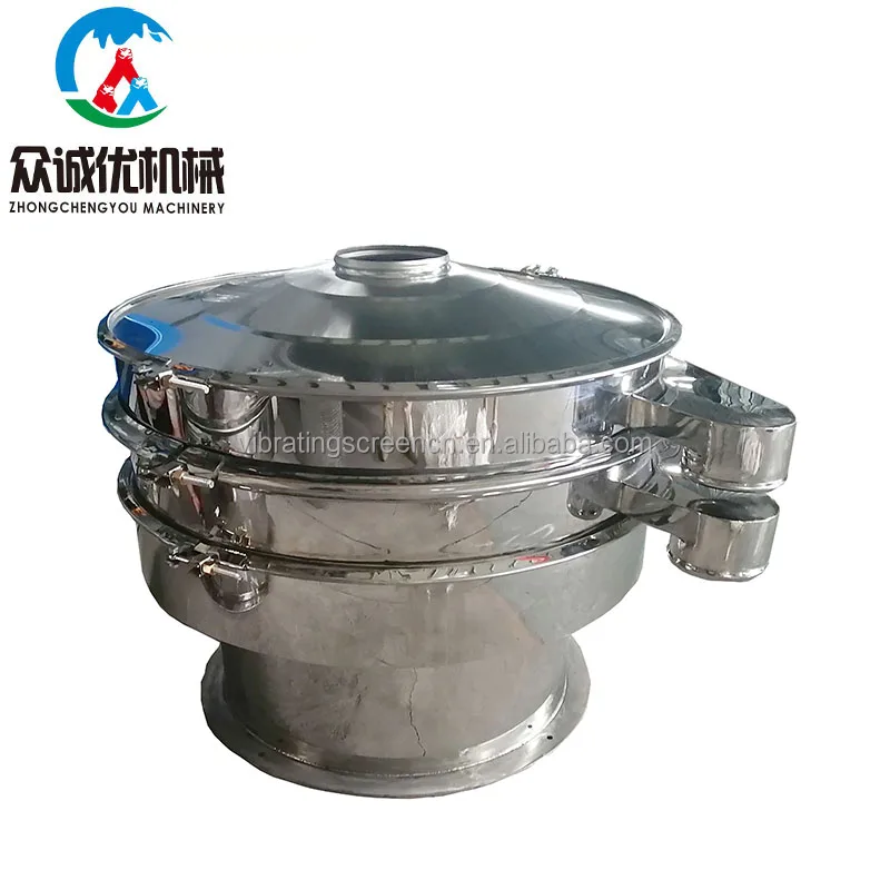Factory Diameter 400~1800mm Powder Electric Sifter Round Vibro Screen Rotary Shaking Sieve Vibrating Sieve Machine