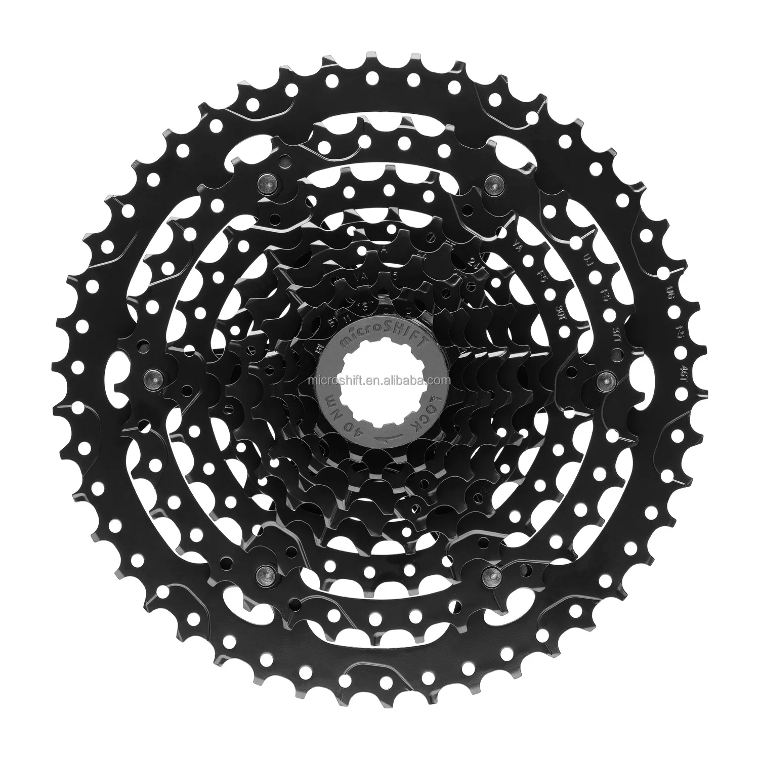 microSHIFT ADVENT- 9 speeds 11-46T Cassettes material steel bicycle cassette