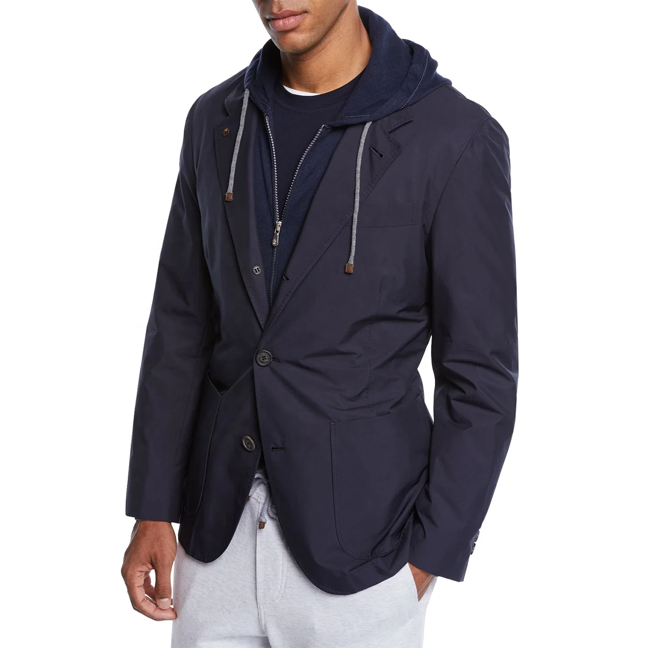 
Casual Lady JTF wholesale lamb fur sheep women handmade woolen sewing with buttons wool cashmere stand collar jacket 