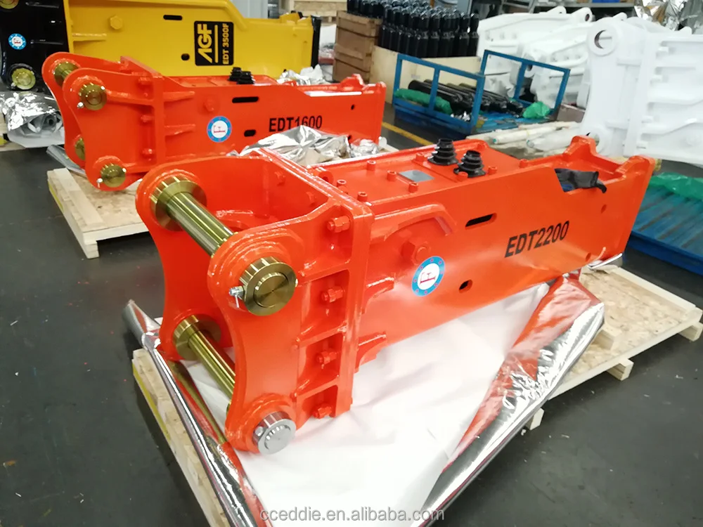 EDDIE EDT2200 Hydraulic Breaker Excavator Attachments New Rock Breaker Chisel for Construction Low Price