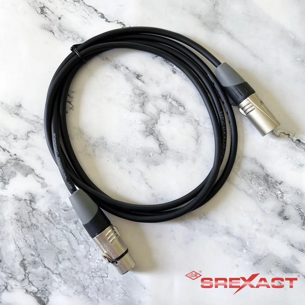 Микрофон xlr кабель штекер-гнездо