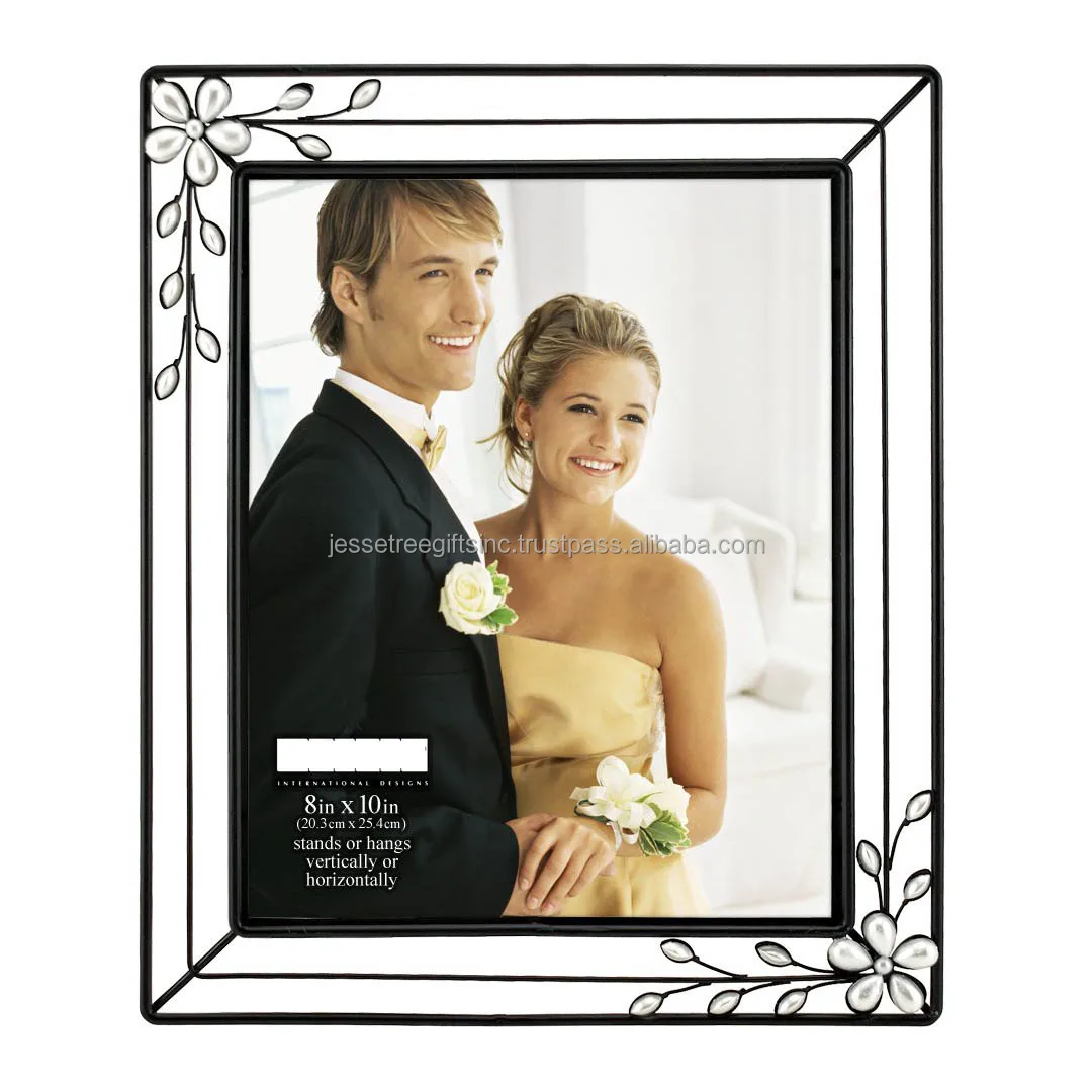 Деревянная фоторамка для стола с зеленой краской отделка квадратной формы тиснением дизайнерский уголок премиум качества украшения дома