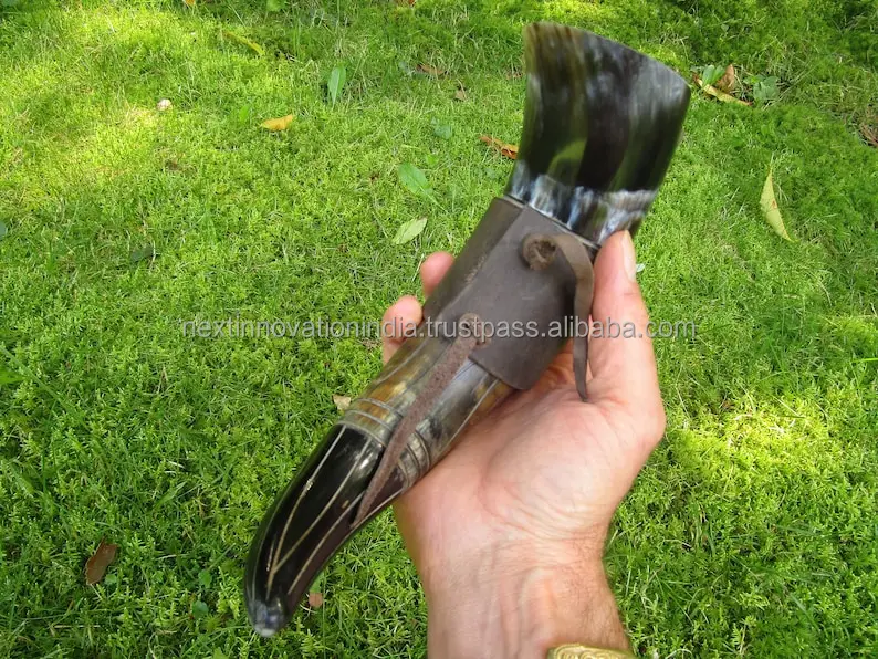Supply Handmade Luxury Design Buffalo drinking horn for Home and Hotel use Available stock in our company
