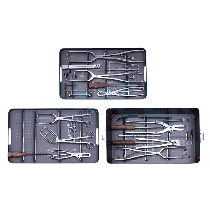 Factory Price Orthopedic Pelvic Reconstruction Plate Instrument Set Kit Implant Trauma Ortho Plates Stainless Steel High Quality