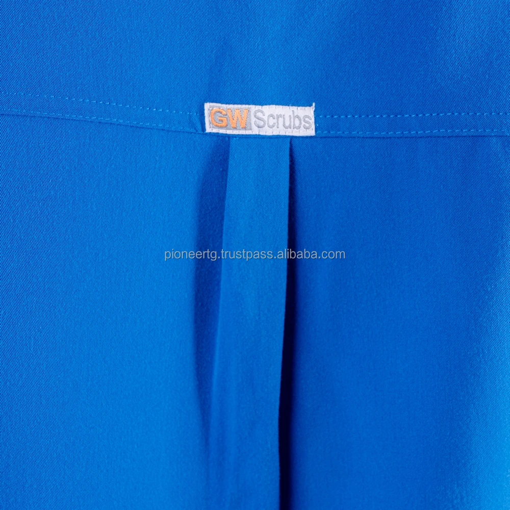 Wholesale Polyester Rayon Spandex Cotton  hospital doctor uniforms scrubs pharmacy medical doctor nurse women custom logo scrubs
