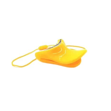 Plastic Yellow Duck Voice Whistle Toy