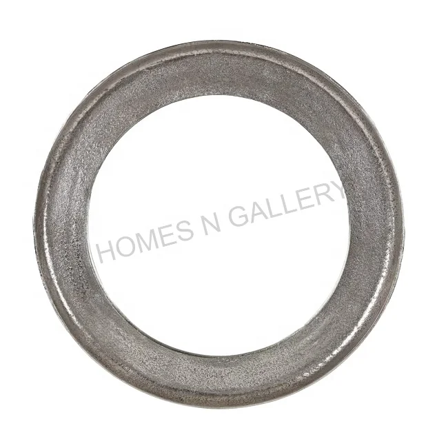 High Quality New Arrival Handmade Round Modern Luxurious Metal Iron Wall Mirror for Home Decoration and Creative Wall Mirror