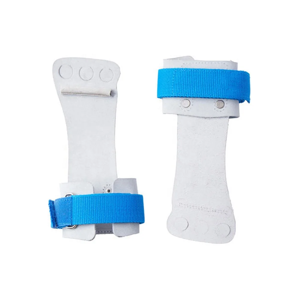 Weight Lifting Gym Gloves Gymnastic Hand Grip Wrist Support Bodybuilding Grip Leather Grip For Men Women Weightlifting Grips