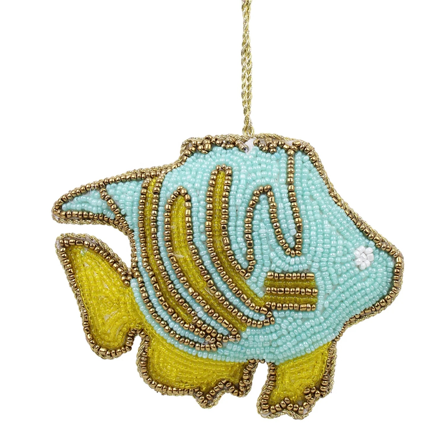 Handmade Christmas Decorations Ornament Customizable Velvet Satin Santa Socks Embroidered Beaded Giraffe Elephant Tree