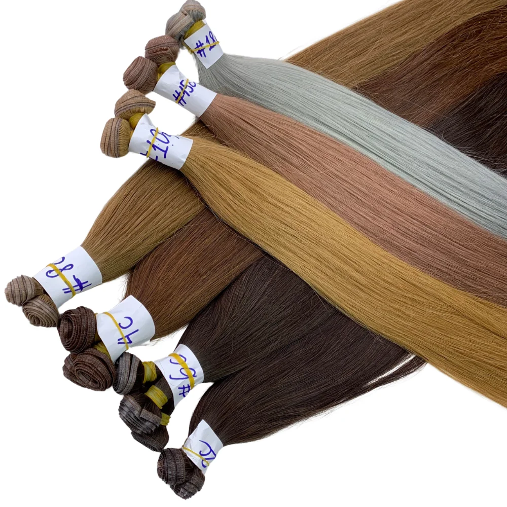 Genius Weft Natural Straight Many Colors Hair Extensions Bulk Sale Virgin Hair Beauty And Personal Care From Vietnam