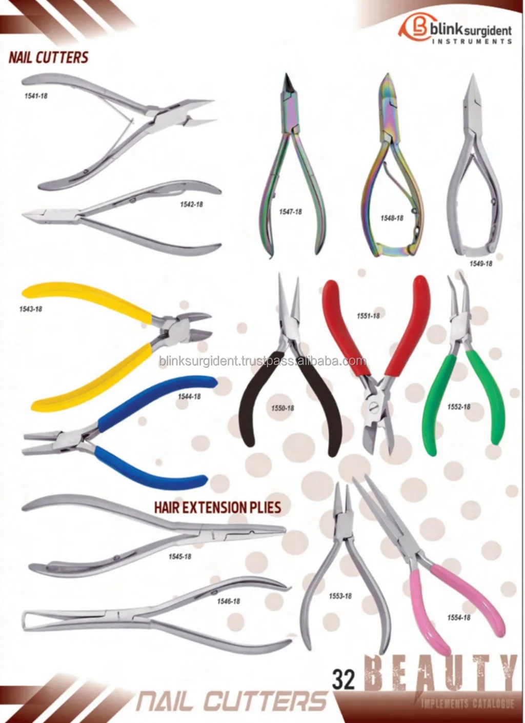 Nail Side Cutter High quality manicure tools silver nail cuticle nipper professional stainless steel cuticle cutter trimmer