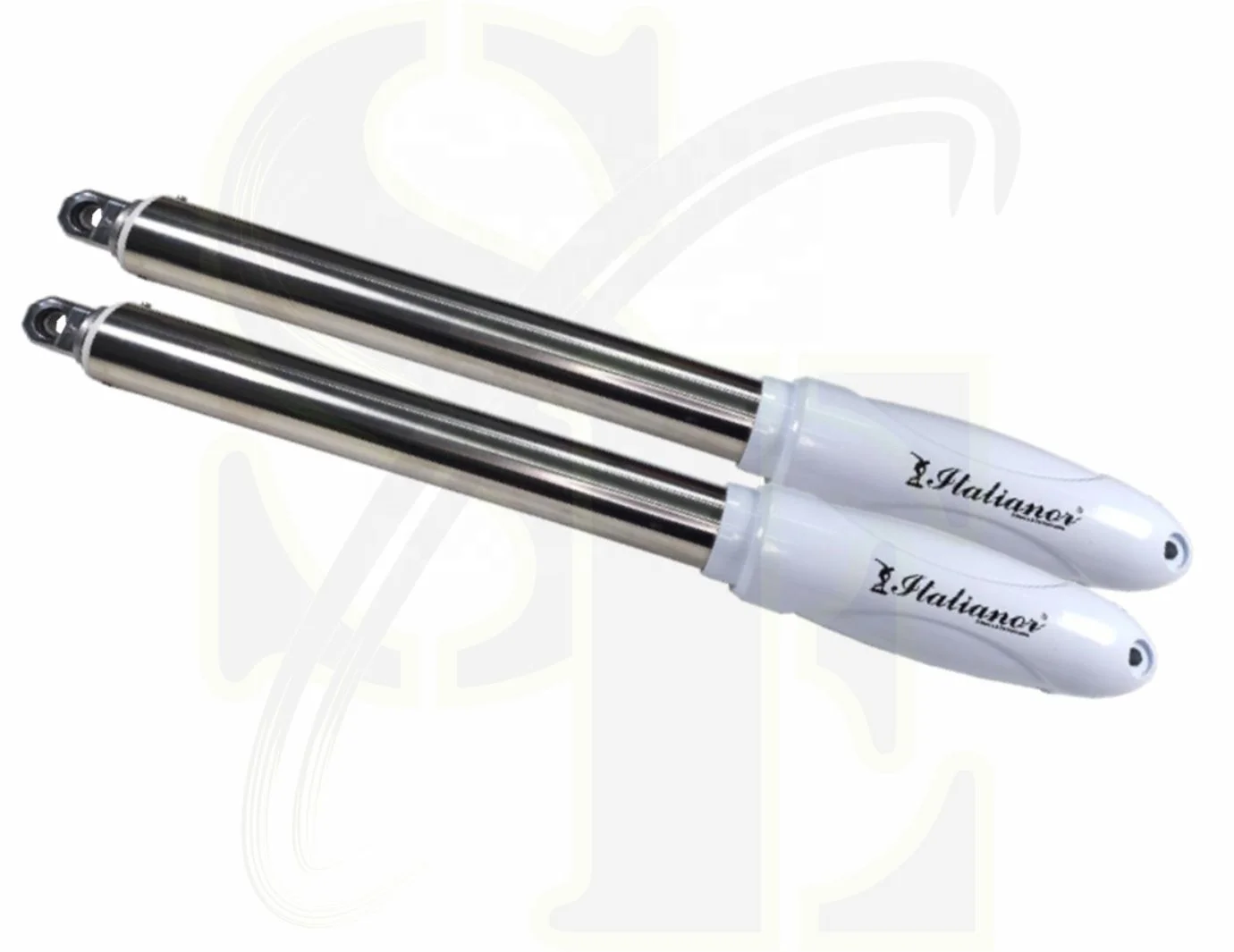 Autogate Malaysia Italianor 380W Premium White DC Swing Folding Arm Motor 2-Piece Gate Operators for Swing Folding Arm Motors