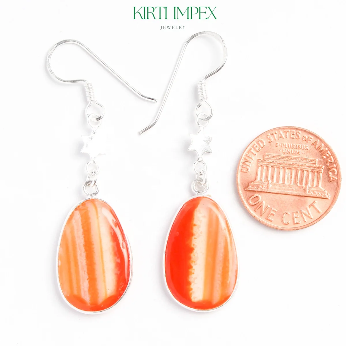 Mixed Wholesale Lot Banded Onyx Bezel Set Trending Silver Plated Earrings For America Gift Retailers Bulk Deals Free Shipping